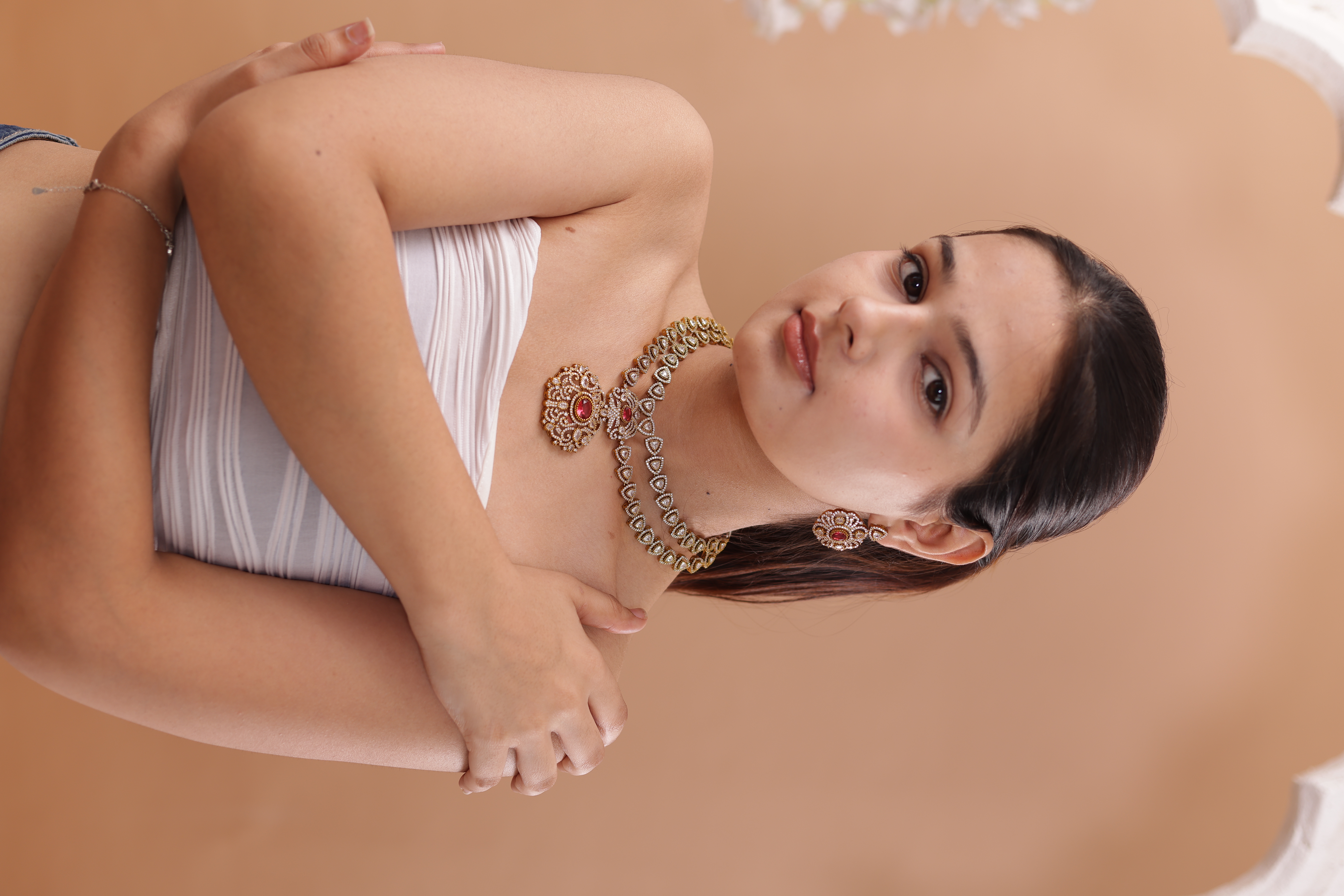 Saachi Empress Vintage Polki Set