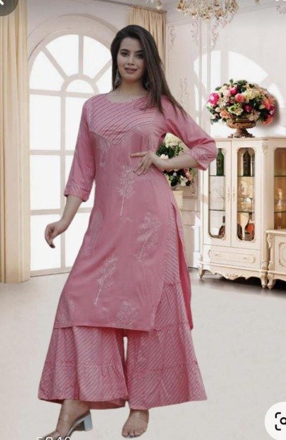 Pink Sharara