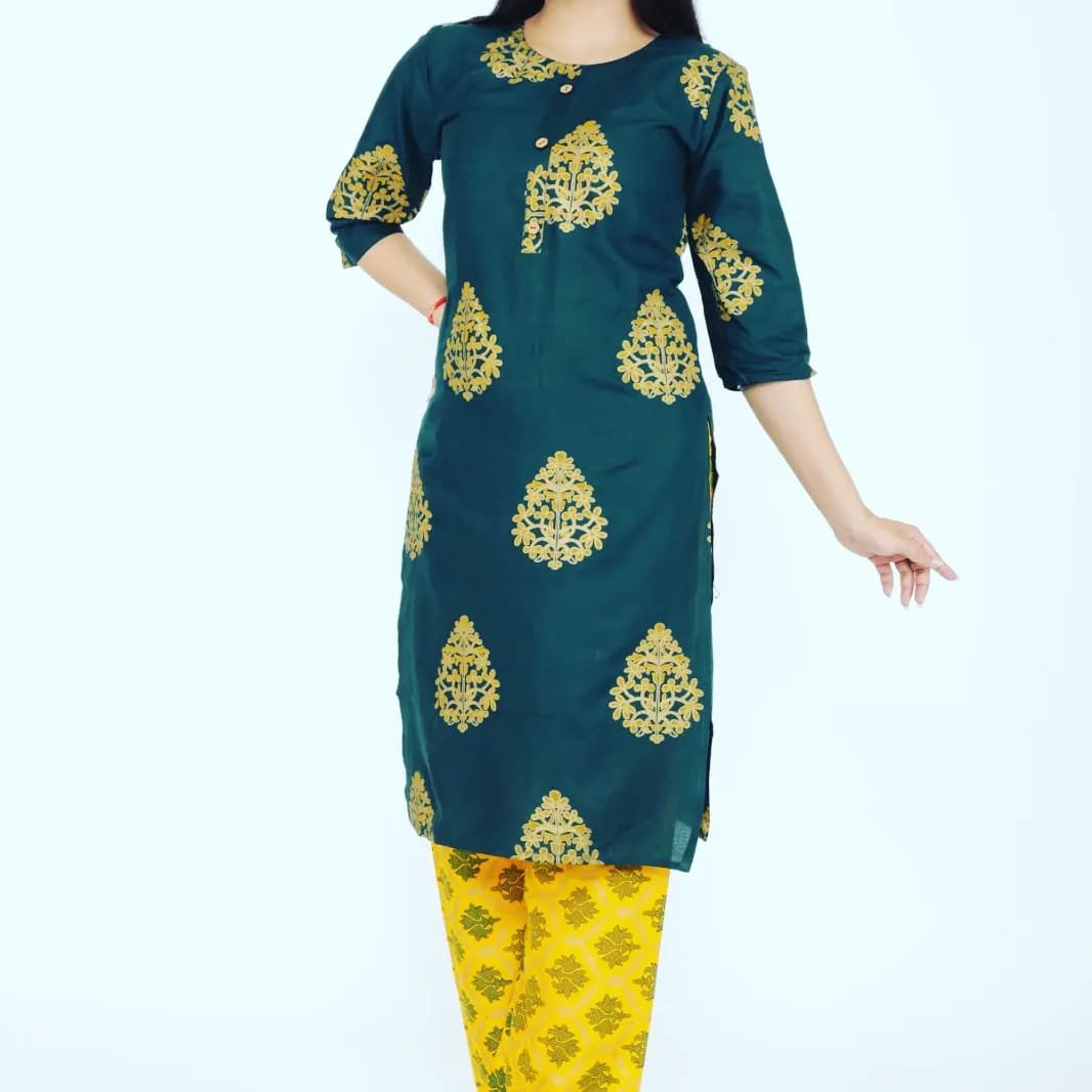 Kurti Pilazzo , Printed .