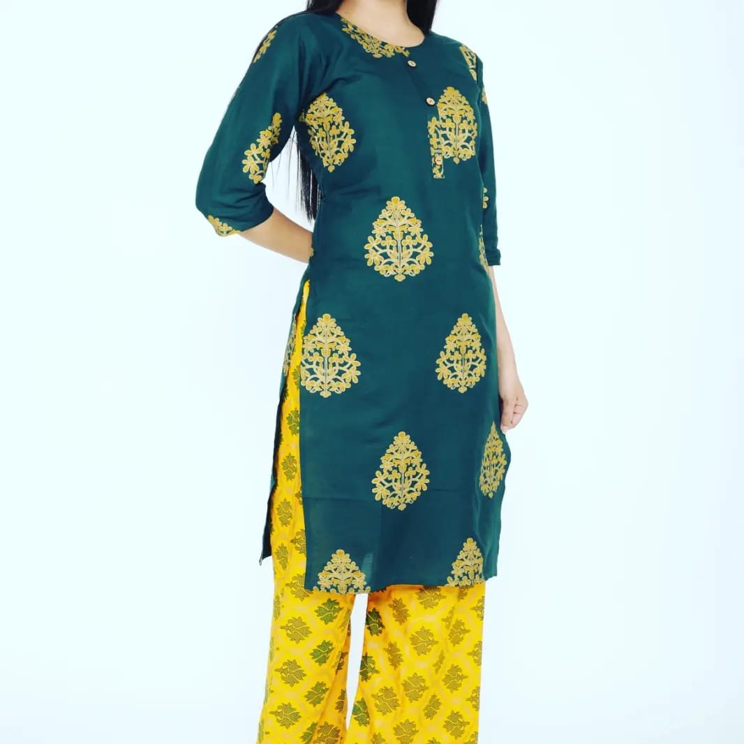 Kurti Pilazzo , Printed .