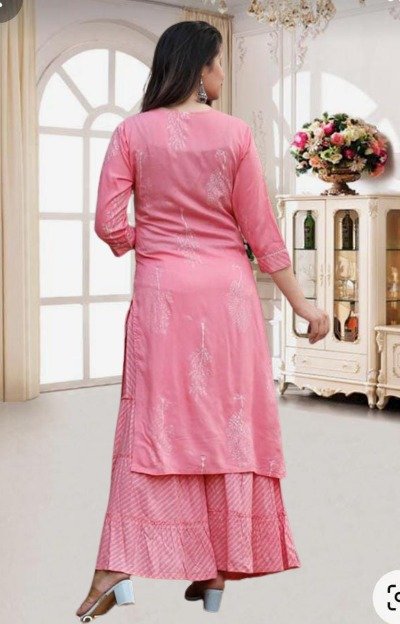 Pink Sharara